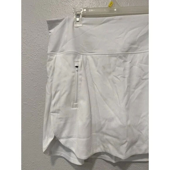 NWT -Athleta Women’s Fairway Golf Skort 16” White Size 1x  Skirt - - Picture 2 of 5